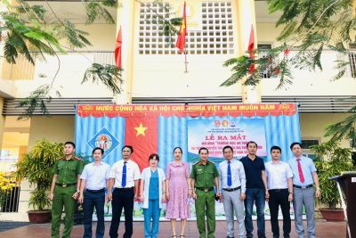 Lễ ra mắt mô hình “Trường học an toàn” và tuyên truyền tác hại của ma túy, bia rượu, các chất kích thích, tệ nạn xã hội tại Trường THCS nguyễn Tự Tân